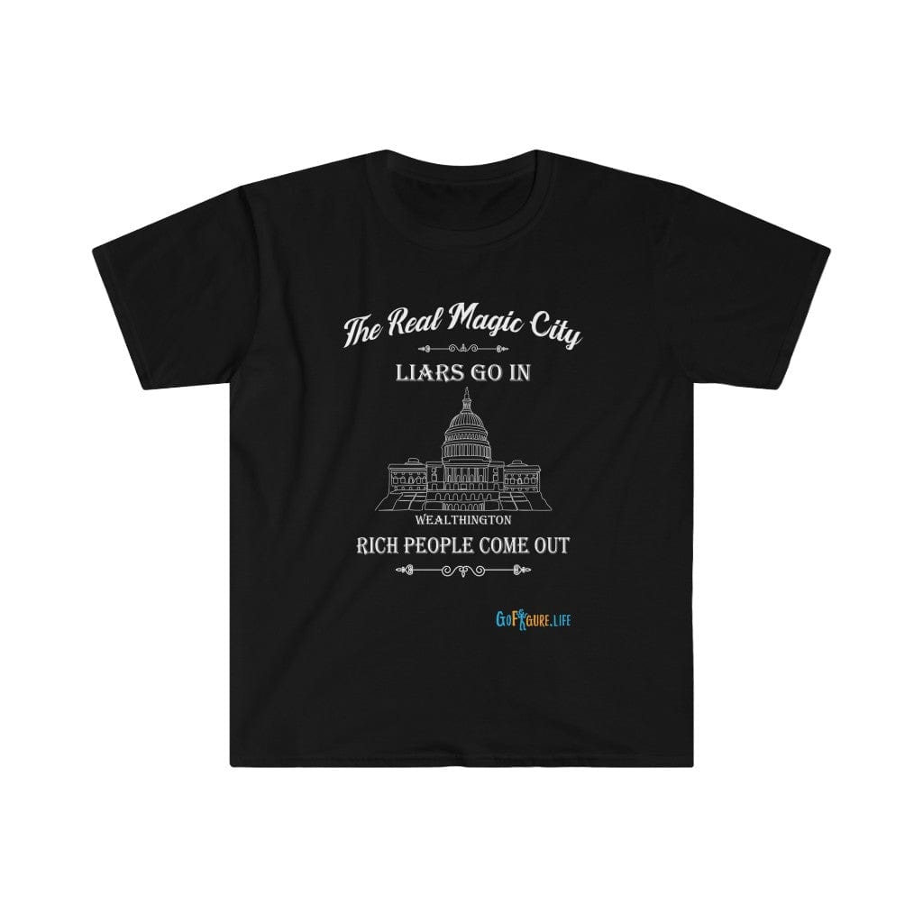 Printify T-Shirt Black / S The Real Magic City