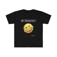 Thumbnail for Printify T-Shirt Black / S What Pronouns?