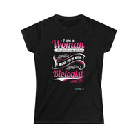 Thumbnail for Printify T-Shirt Black / S Women's - I am a Woman - fancy