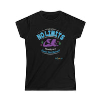 Thumbnail for Printify T-Shirt Black / S Women's - No Limits Mermaid