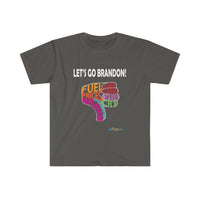 Thumbnail for Printify T-Shirt Charcoal / S Brandon Thumbs Down