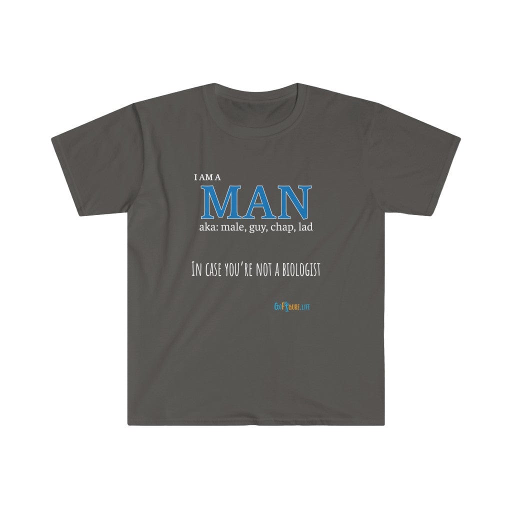 Printify T-Shirt Charcoal / S I am a Man