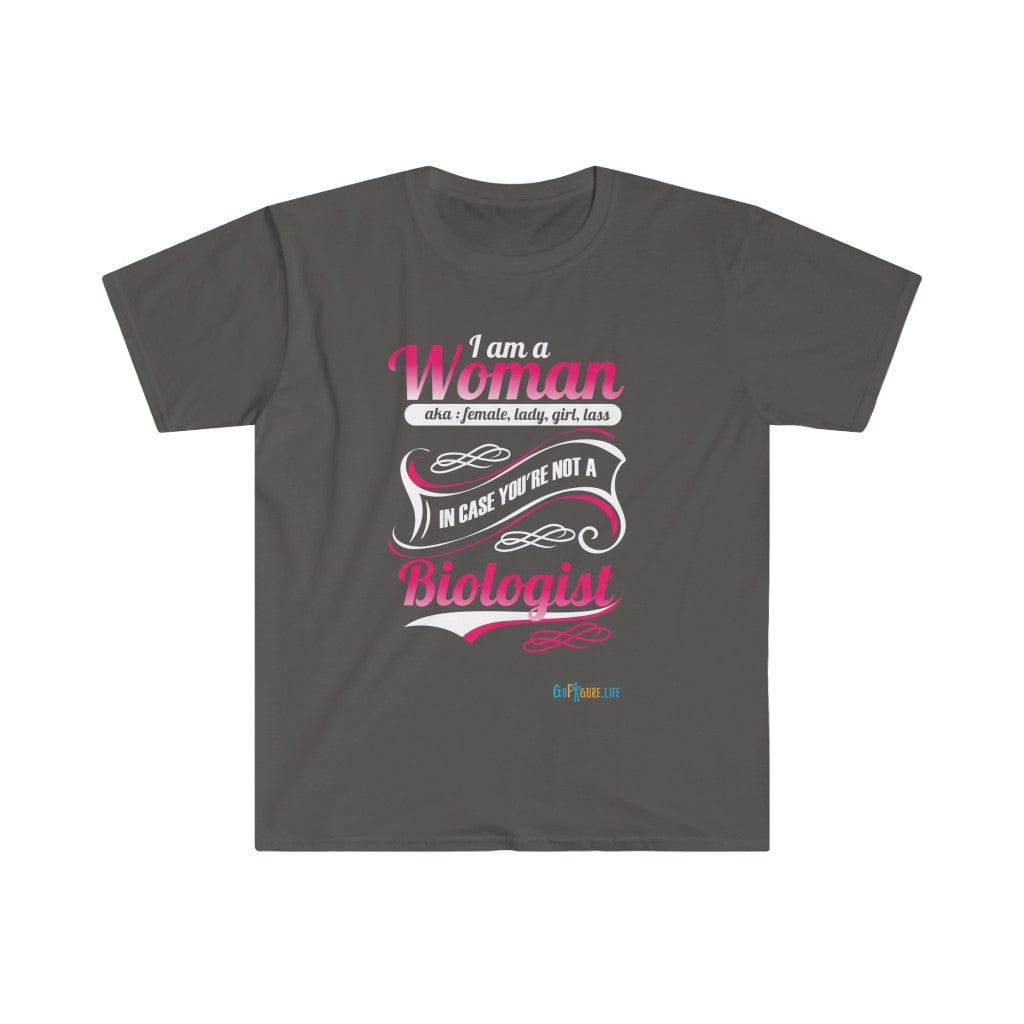 Printify T-Shirt Charcoal / S I am a Woman - fancy
