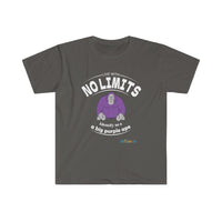 Thumbnail for Printify T-Shirt Charcoal / S Identify Purple Ape