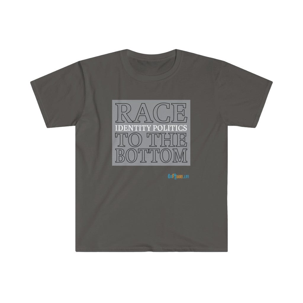 Printify T-Shirt Charcoal / S Race to the Bottom