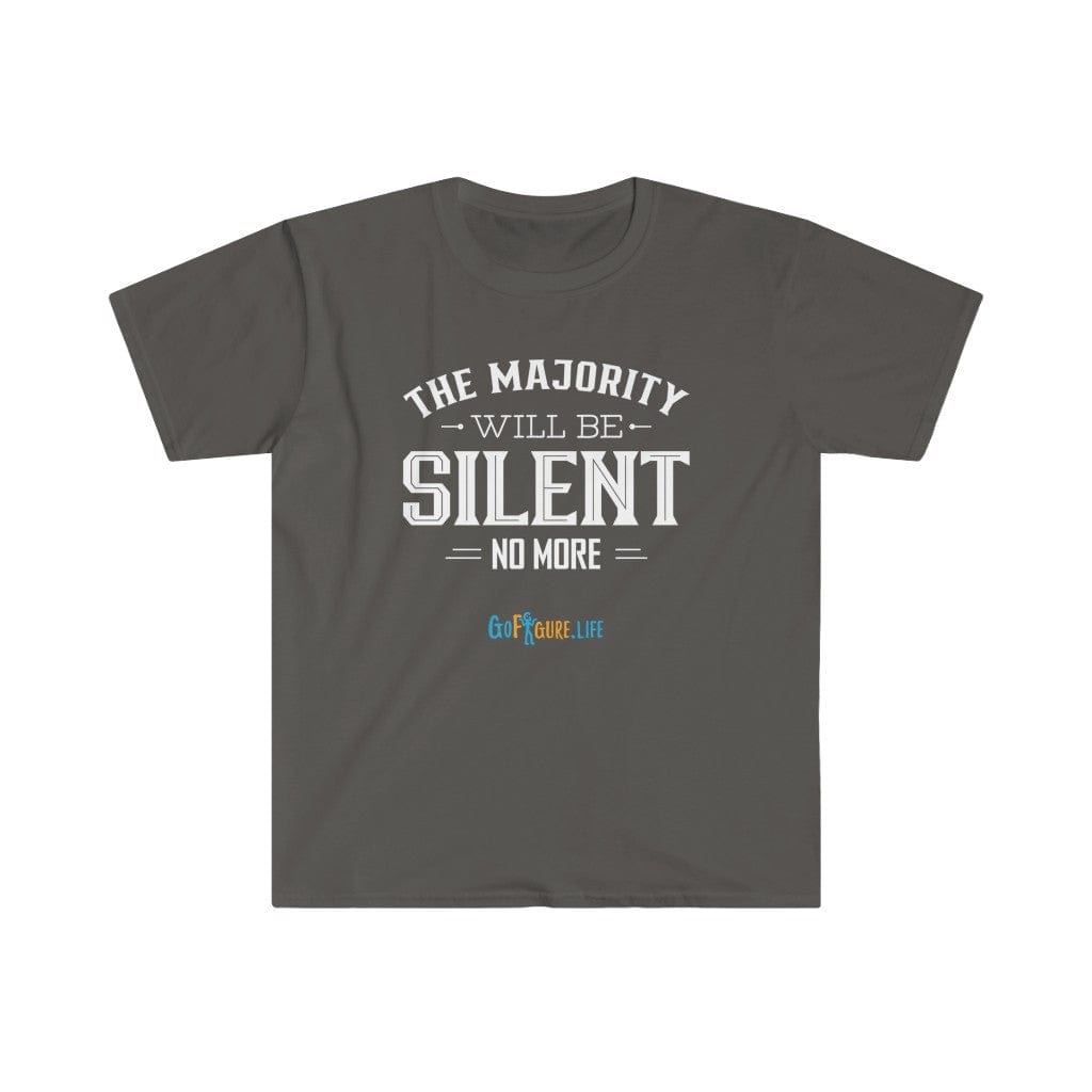 Printify T-Shirt Charcoal / S Silent No More