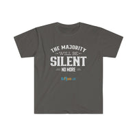 Thumbnail for Printify T-Shirt Charcoal / S Silent No More
