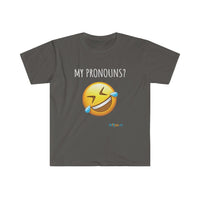 Thumbnail for Printify T-Shirt Charcoal / S What Pronouns?