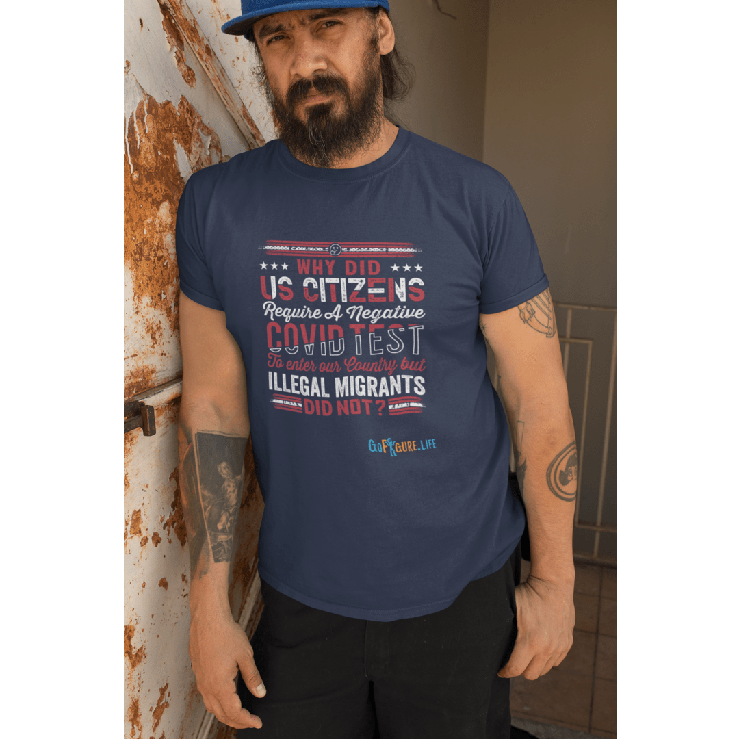 Printify T-Shirt COVID Hypocrites