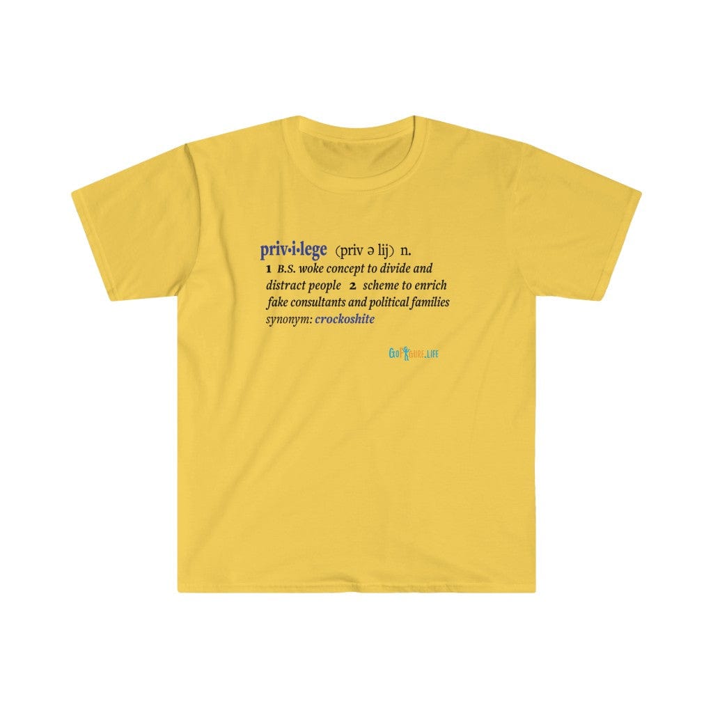 Printify T-Shirt Daisy / L Privilege Ideology