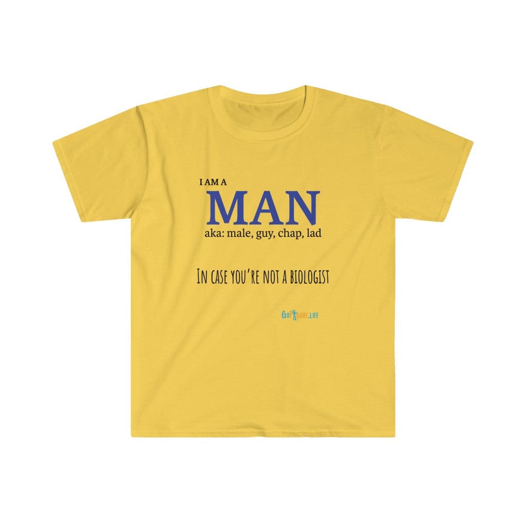 Printify T-Shirt Daisy / S I am a Man