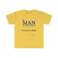 Thumbnail for Printify T-Shirt Daisy / S I am a Man