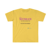 Thumbnail for Printify T-Shirt Daisy / S I am a Woman - simple