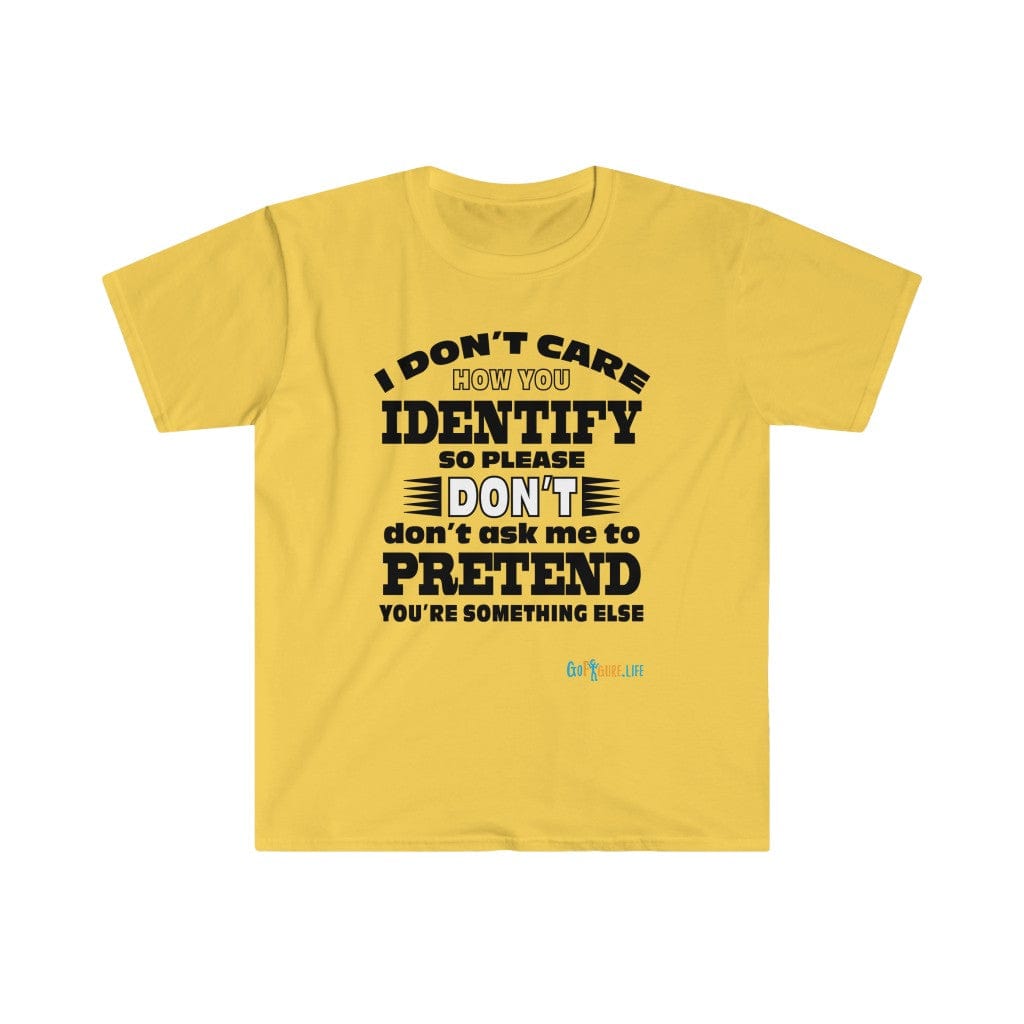 Printify T-Shirt Daisy / S I don't care