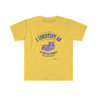 Thumbnail for Printify T-Shirt Daisy / S Identify as a flying Hippo!