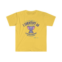 Thumbnail for Printify T-Shirt Daisy / S Identify as a Purple Elephant!