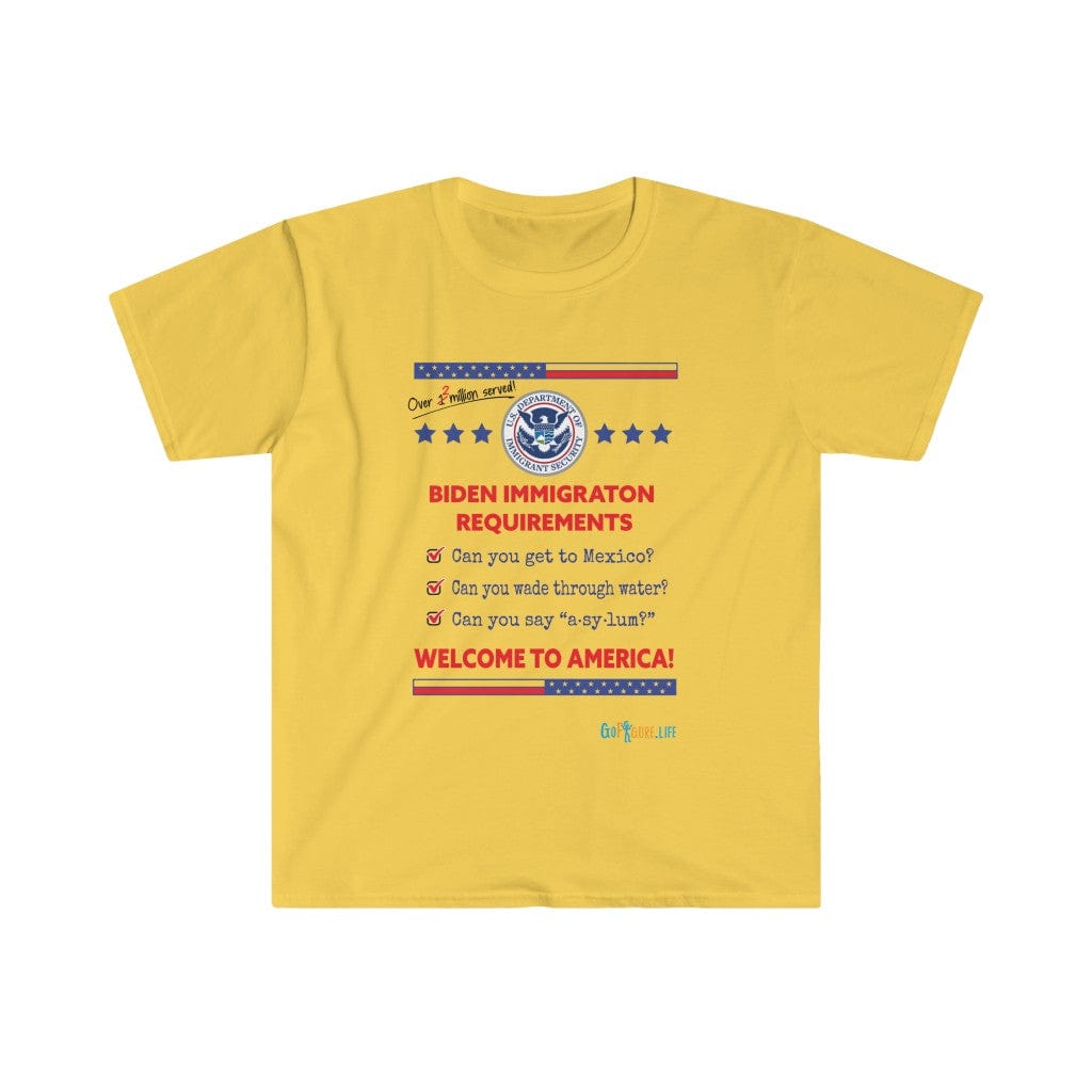 Printify T-Shirt Daisy / S Immigration Requirements