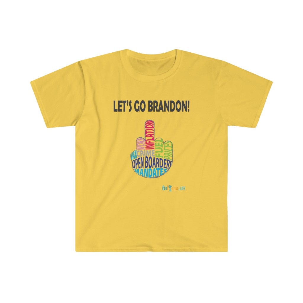 Printify T-Shirt Daisy / S Let’s go Brandon!