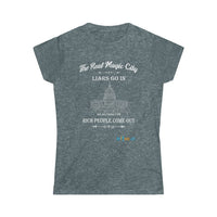 Thumbnail for Printify T-Shirt Dark Heather / S Women's - The Real Magic City