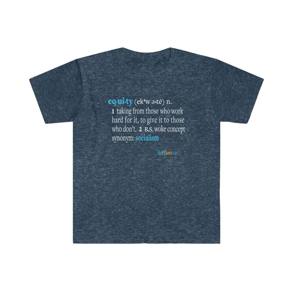 Printify T-Shirt Heather Navy / S Equity Defined