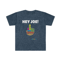 Thumbnail for Printify T-Shirt Heather Navy / S Hey Joe Middle Finger