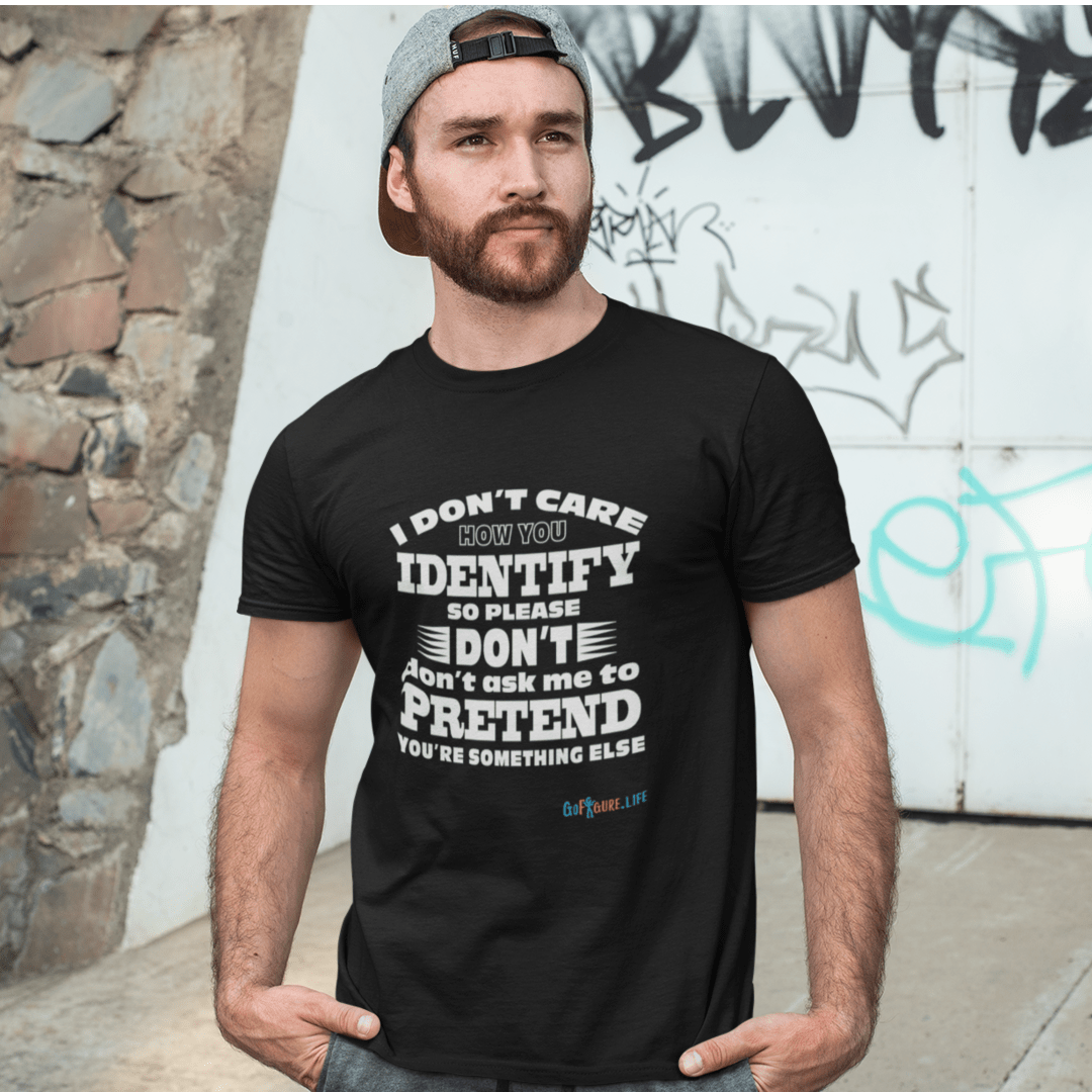 Printify T-Shirt I don't care