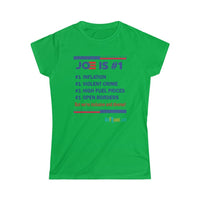 Thumbnail for Printify T-Shirt Irish Green / L Joe is #1