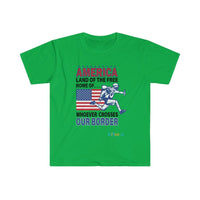 Thumbnail for Printify T-Shirt Irish Green / L Land of the Free