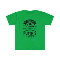 Thumbnail for Printify T-Shirt Irish Green / L Putin's Fault