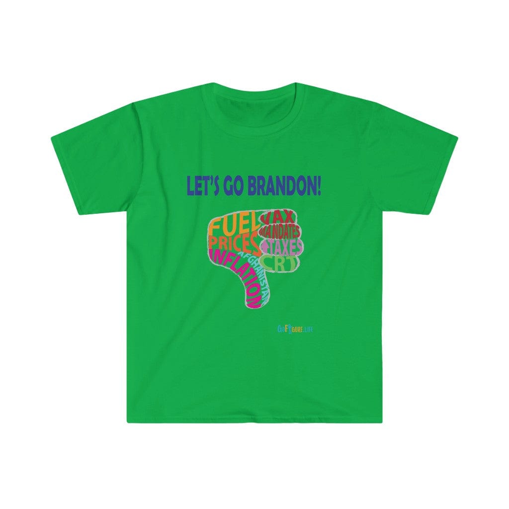 Printify T-Shirt Irish Green / S Brandon Thumbs Down