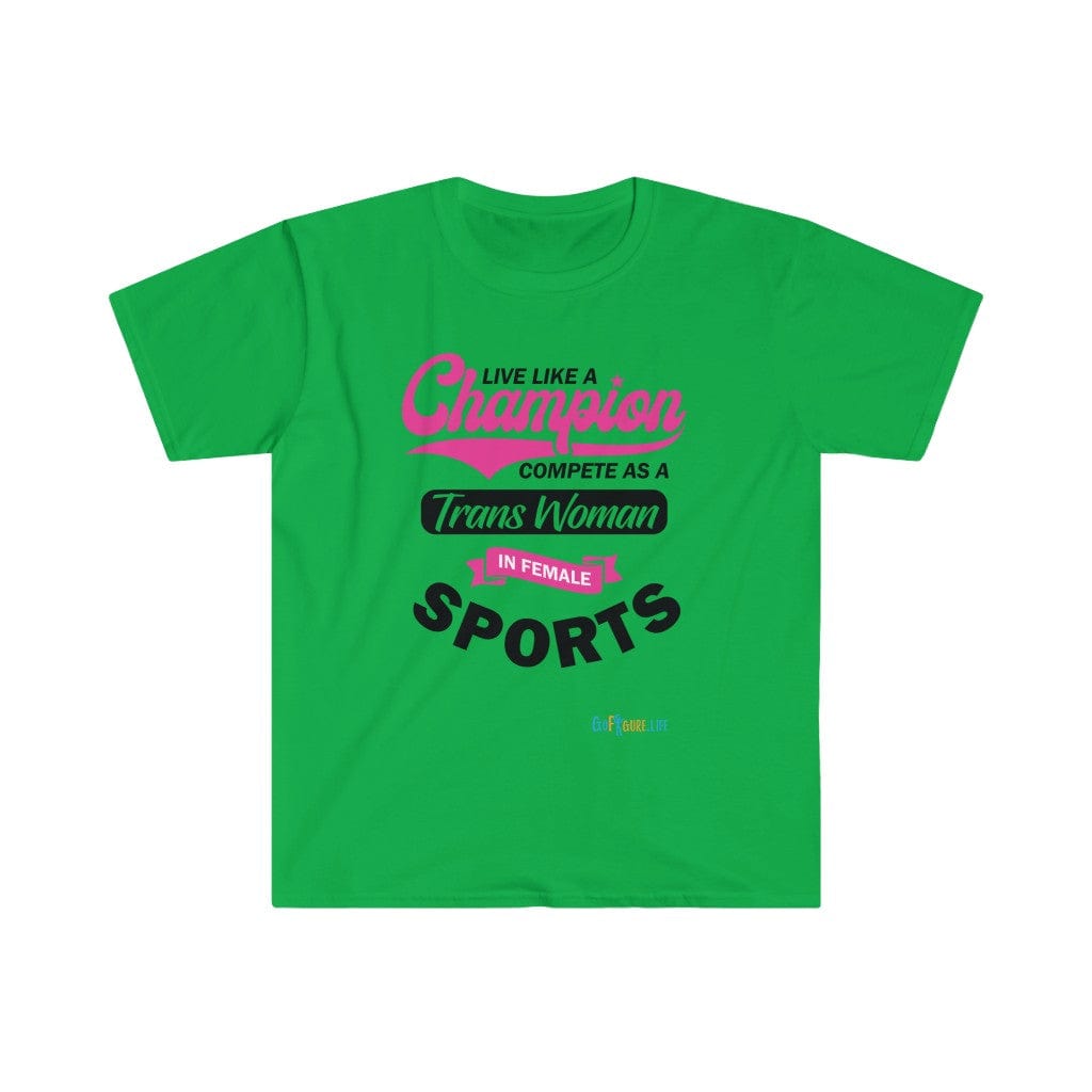 Printify T-Shirt Irish Green / S Live Like a Champion 2