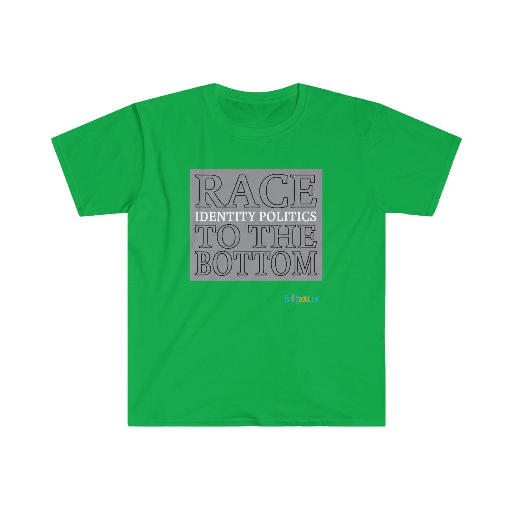 Printify T-Shirt Irish Green / S Race to the Bottom