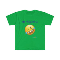Thumbnail for Printify T-Shirt Irish Green / S What Pronouns?