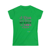 Thumbnail for Printify T-Shirt Irish Green / S Women's - Putin's Fault