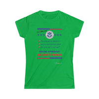 Thumbnail for Printify T-Shirt Irish Green / S Women's - Welcome to America