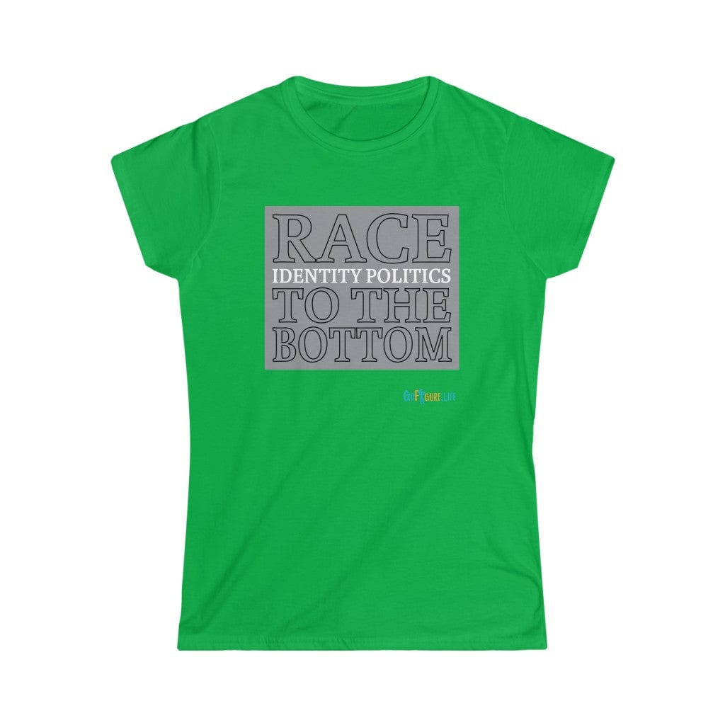 Printify T-Shirt Irish Green / S Womens - Race to the Bottom
