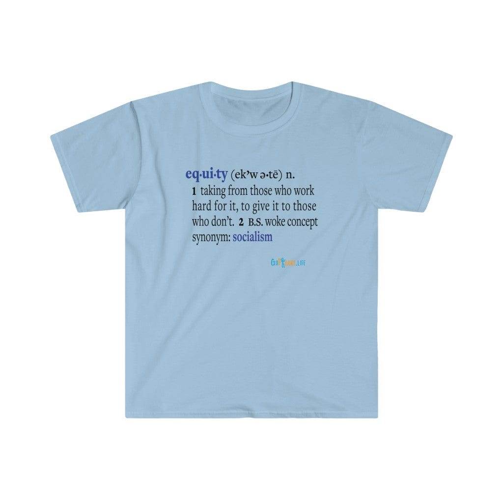 Printify T-Shirt Light Blue / L Equity Defined