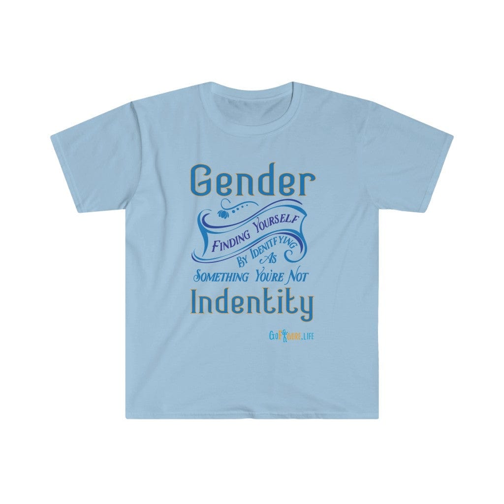 Printify T-Shirt Light Blue / S Find Yourself