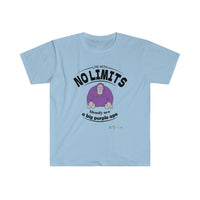 Thumbnail for Printify T-Shirt Light Blue / S Identify Purple Ape