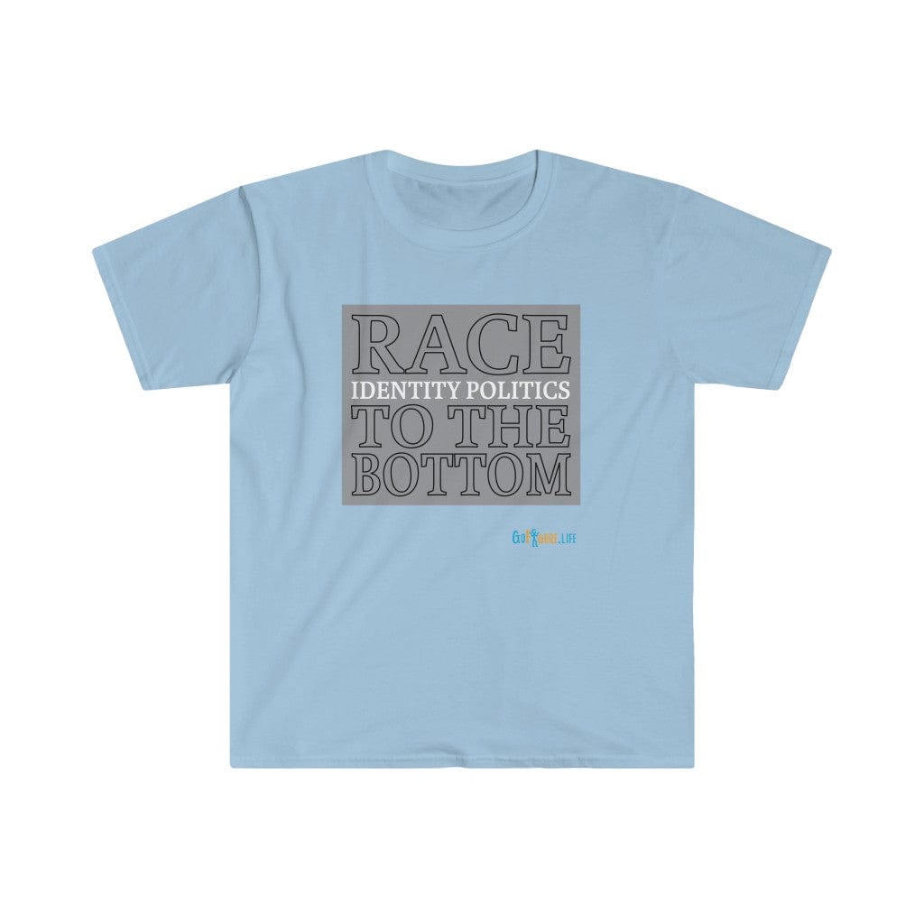 Printify T-Shirt Light Blue / S Race to the Bottom