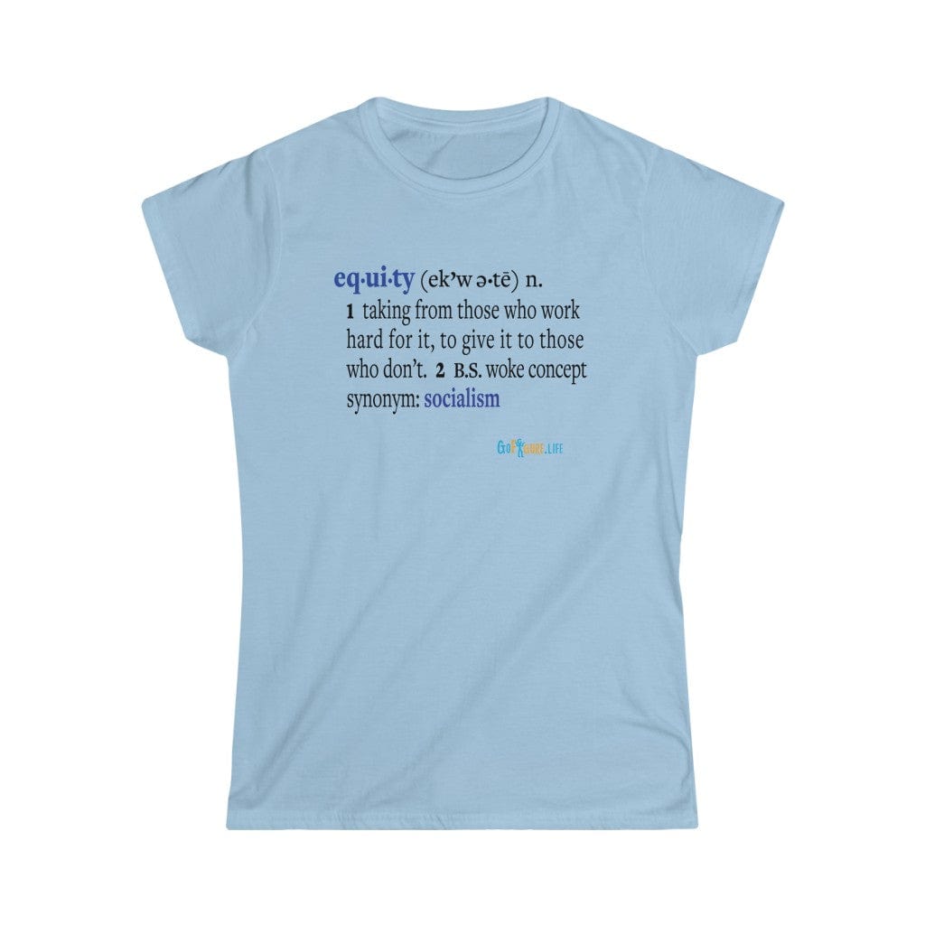 Printify T-Shirt Light Blue / S Women's -Equity Defined