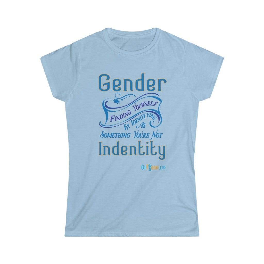 Printify T-Shirt Light Blue / S Women's - Find Yourself