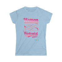 Thumbnail for Printify T-Shirt Light Blue / S Women's - I am a Woman - fancy