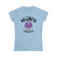 Thumbnail for Printify T-Shirt Light Blue / S Women's - Identify as a Purple Ape