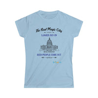 Thumbnail for Printify T-Shirt Light Blue / S Women's - The Real Magic City