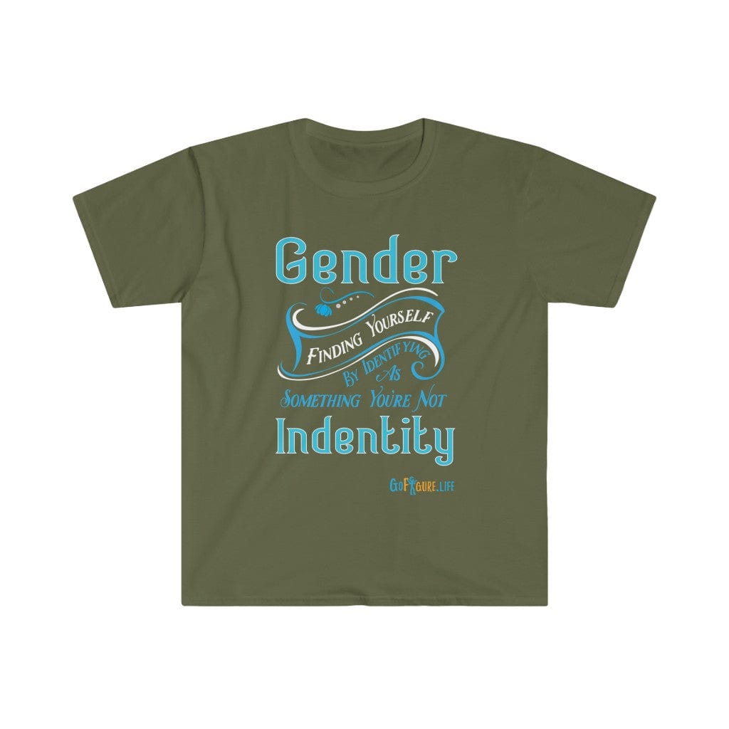 Printify T-Shirt Military Green / S Find Yourself