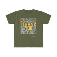 Thumbnail for Printify T-Shirt Military Green / S No Thank You