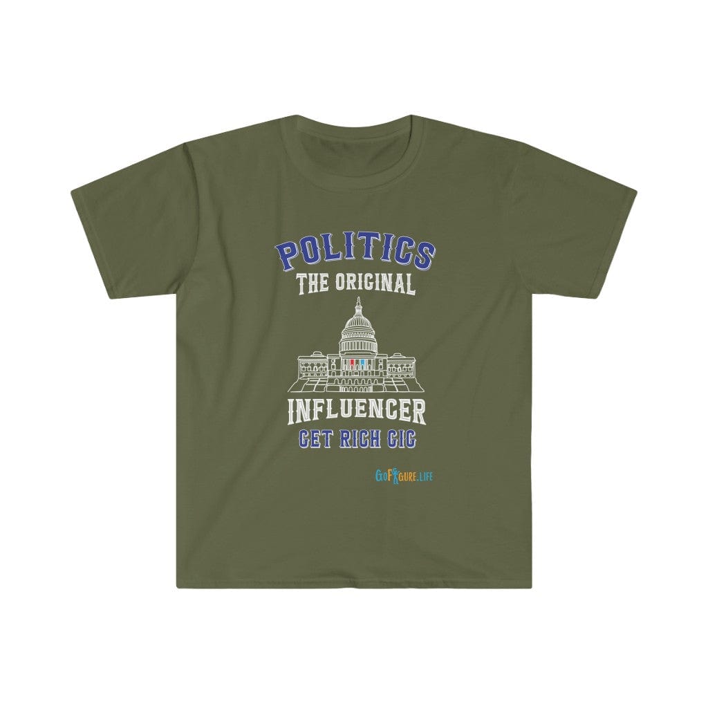 Printify T-Shirt Military Green / S Original Influencers