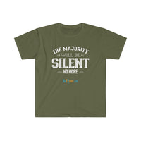 Thumbnail for Printify T-Shirt Military Green / S Silent No More