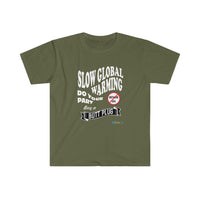 Thumbnail for Printify T-Shirt Military Green / S Stop Global Warming